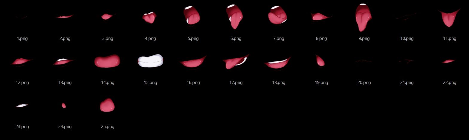 口素材 - サンプル画像 3