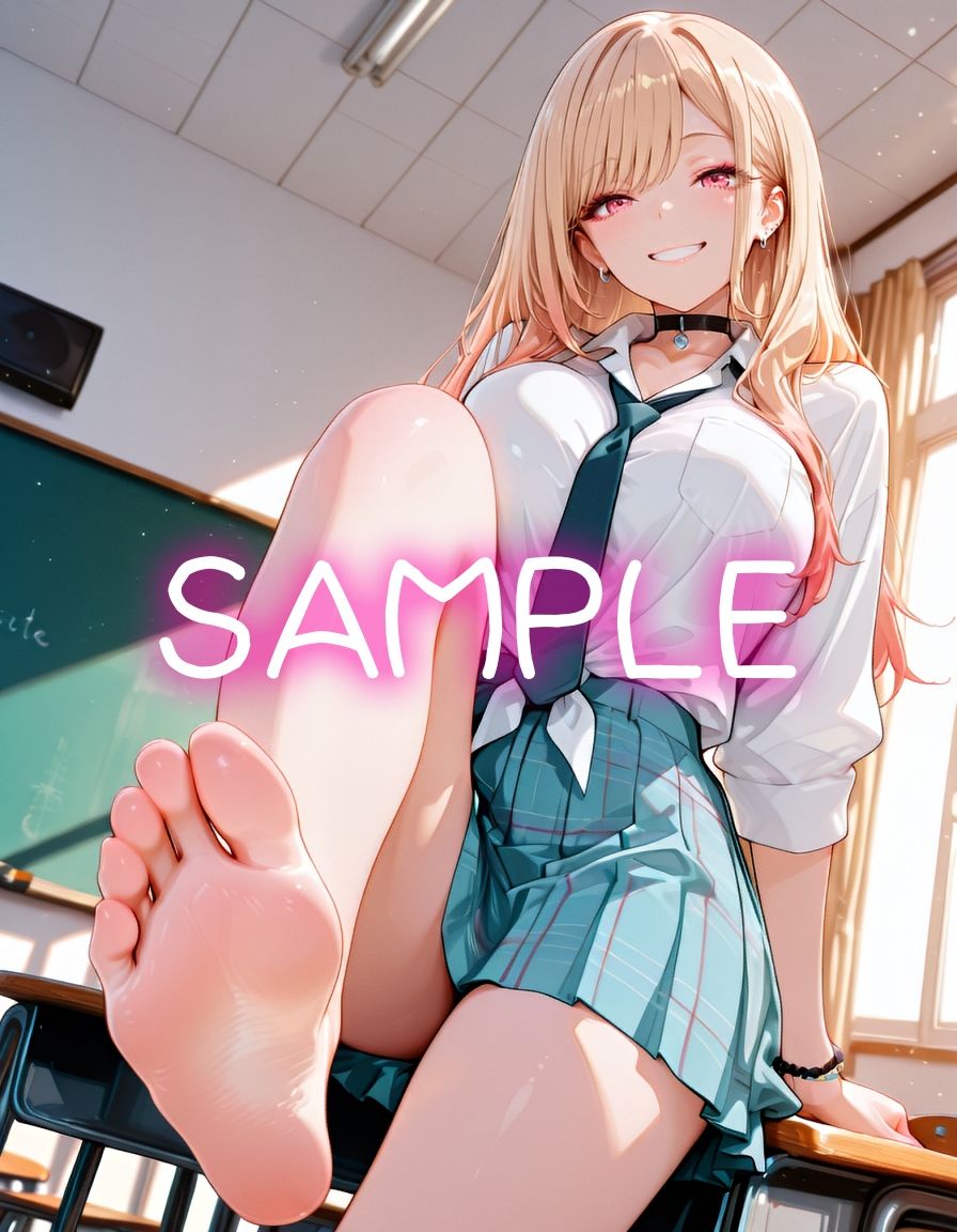その巨乳ギャルは放課後の教室でたっぷり搾精してくれる。〜喜〇川海夢〜 - サンプル画像 1