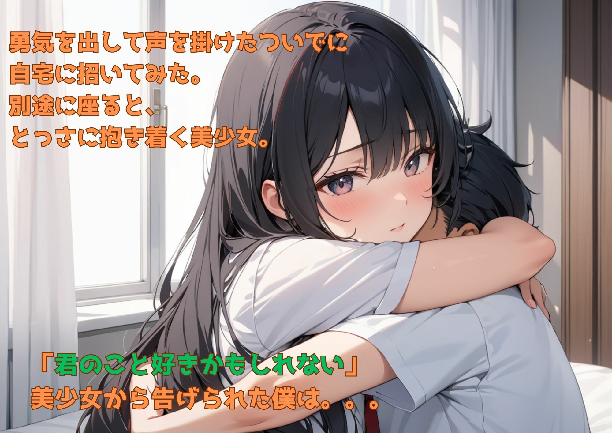 清楚な美少女なのに裏ではま〇こを広げて喘ぐビッチだった件 - サンプル画像 3