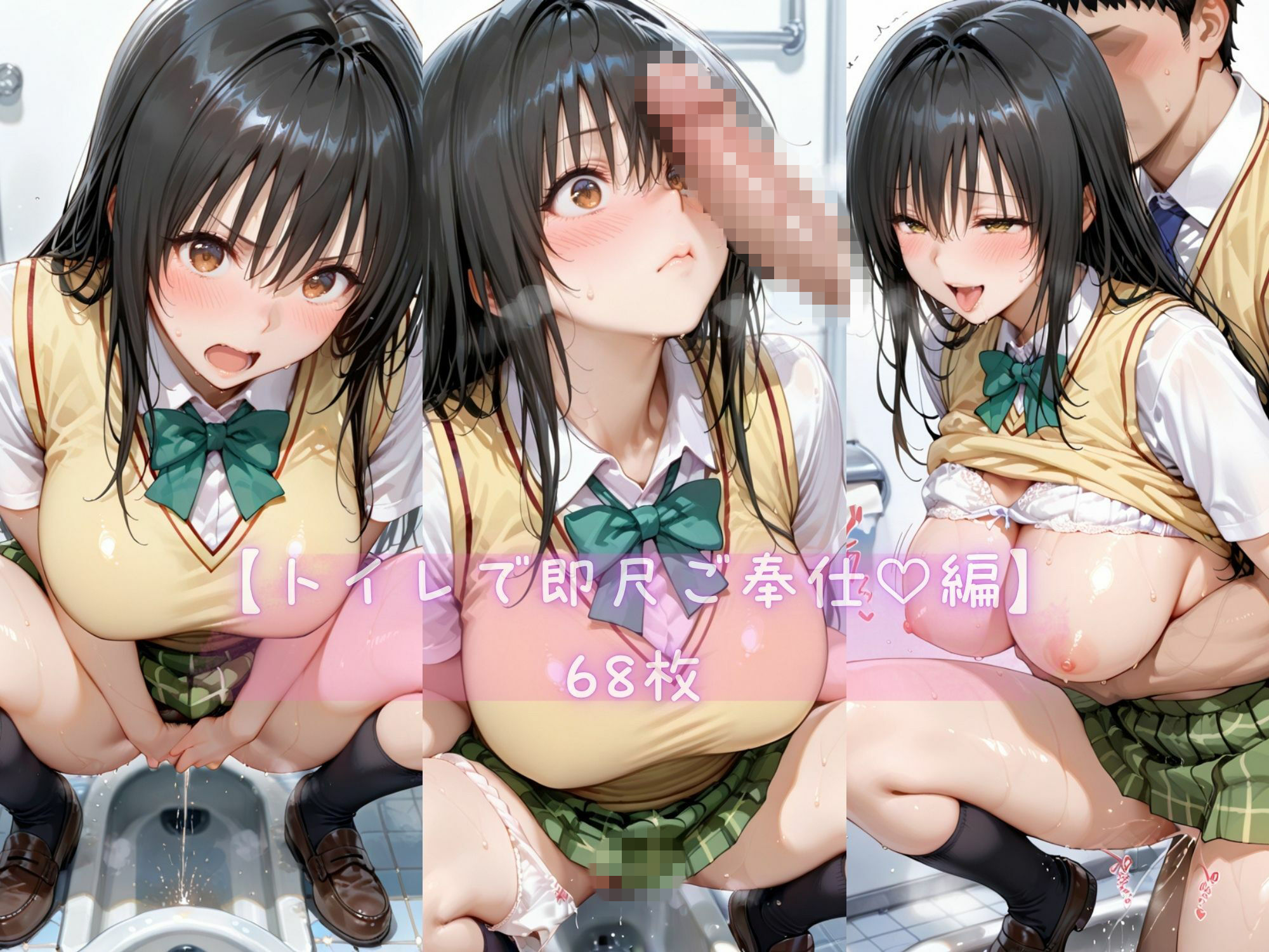 あま恋ユートピア 古●川 唯 学校編 - サンプル画像 7