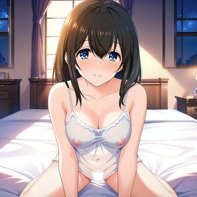 ［R-18］新・秘められたアイドルの痴態［鷺〇 文香キャミソール編］ - サンプル画像 1