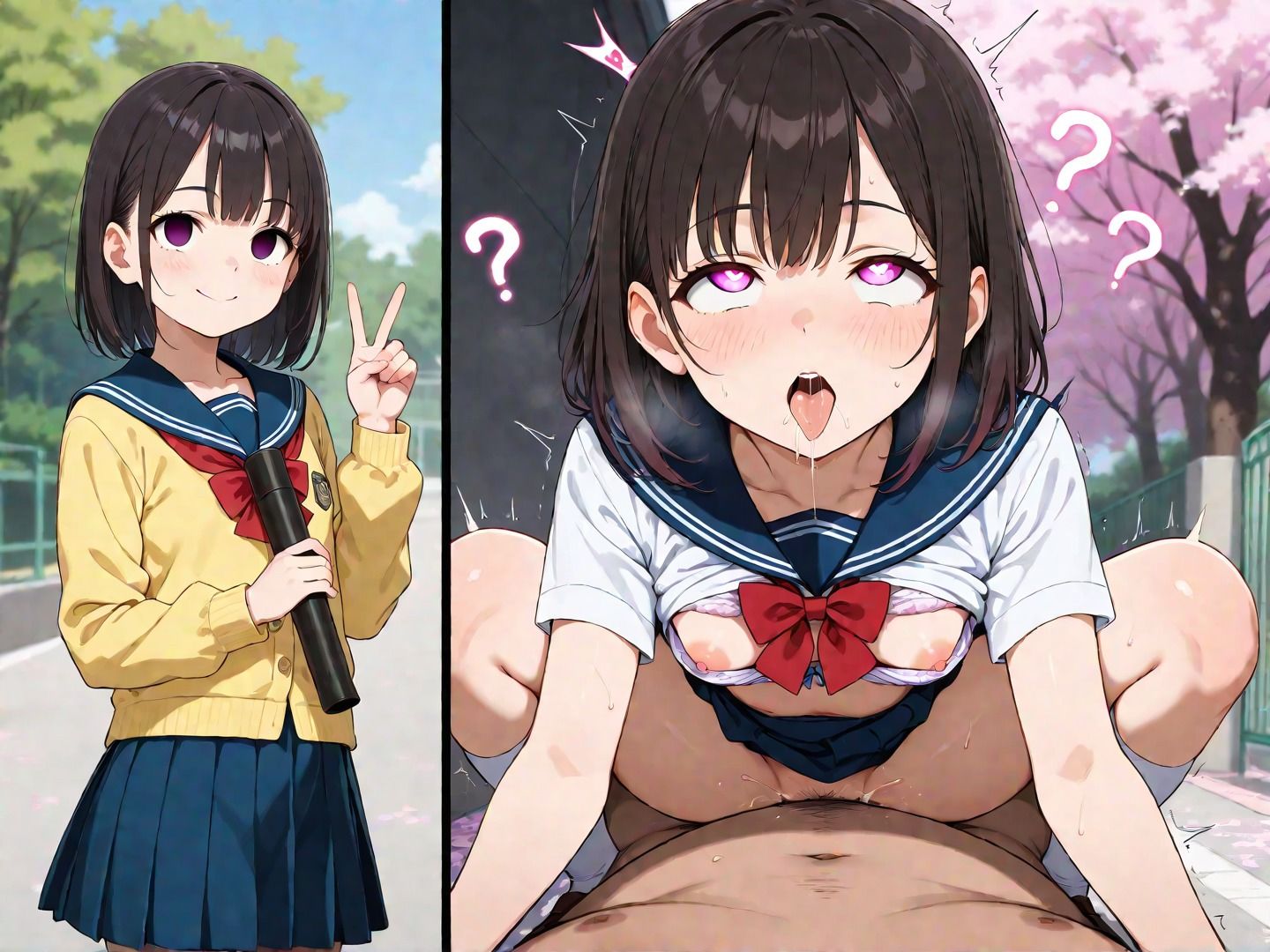 わけもわからず催●でアヘらされるJKたち vol_20 - サンプル画像 4