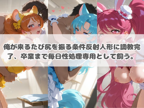 負けヒロインが敗北堕ちして俺のチ●ポ専用便器になった結果 プ〇キュア 7 - サンプル画像 2