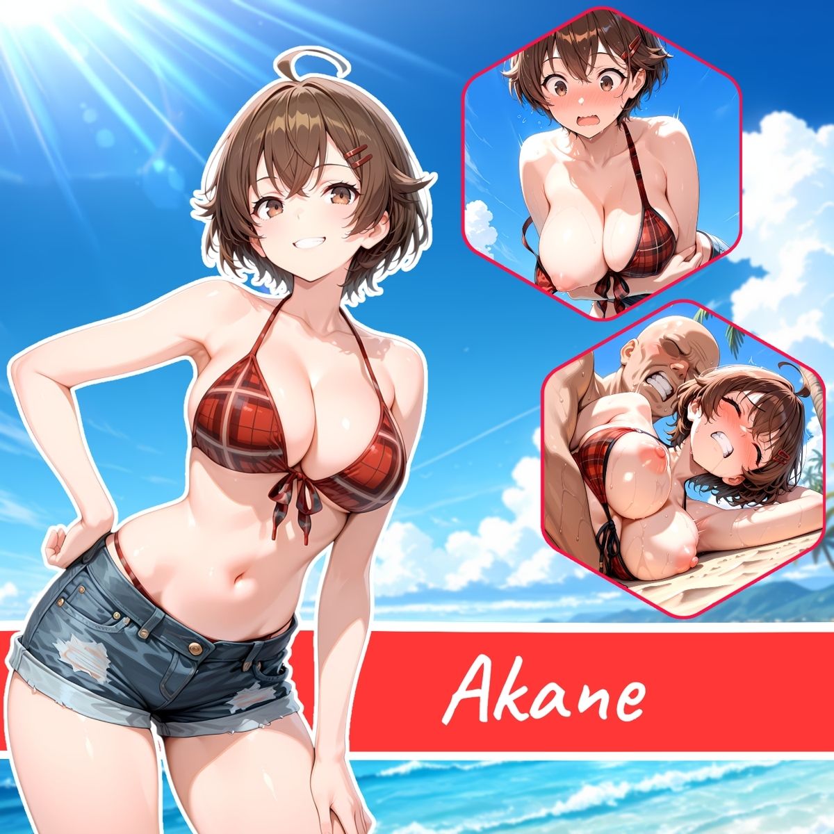 ビキニギャルとハメまくる！ - サンプル画像 3