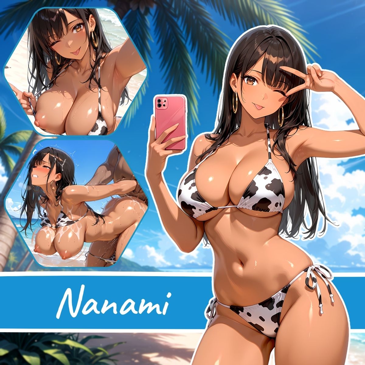 ビキニギャルとハメまくる！ - サンプル画像 4