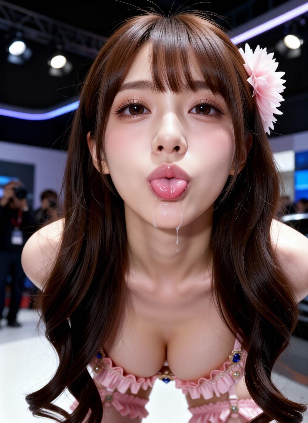 顔面フェチ  美少女達のドアップエロ顔  パパカツ女子  新体操  キャンペンガール  コスプレイヤー - サンプル画像 8