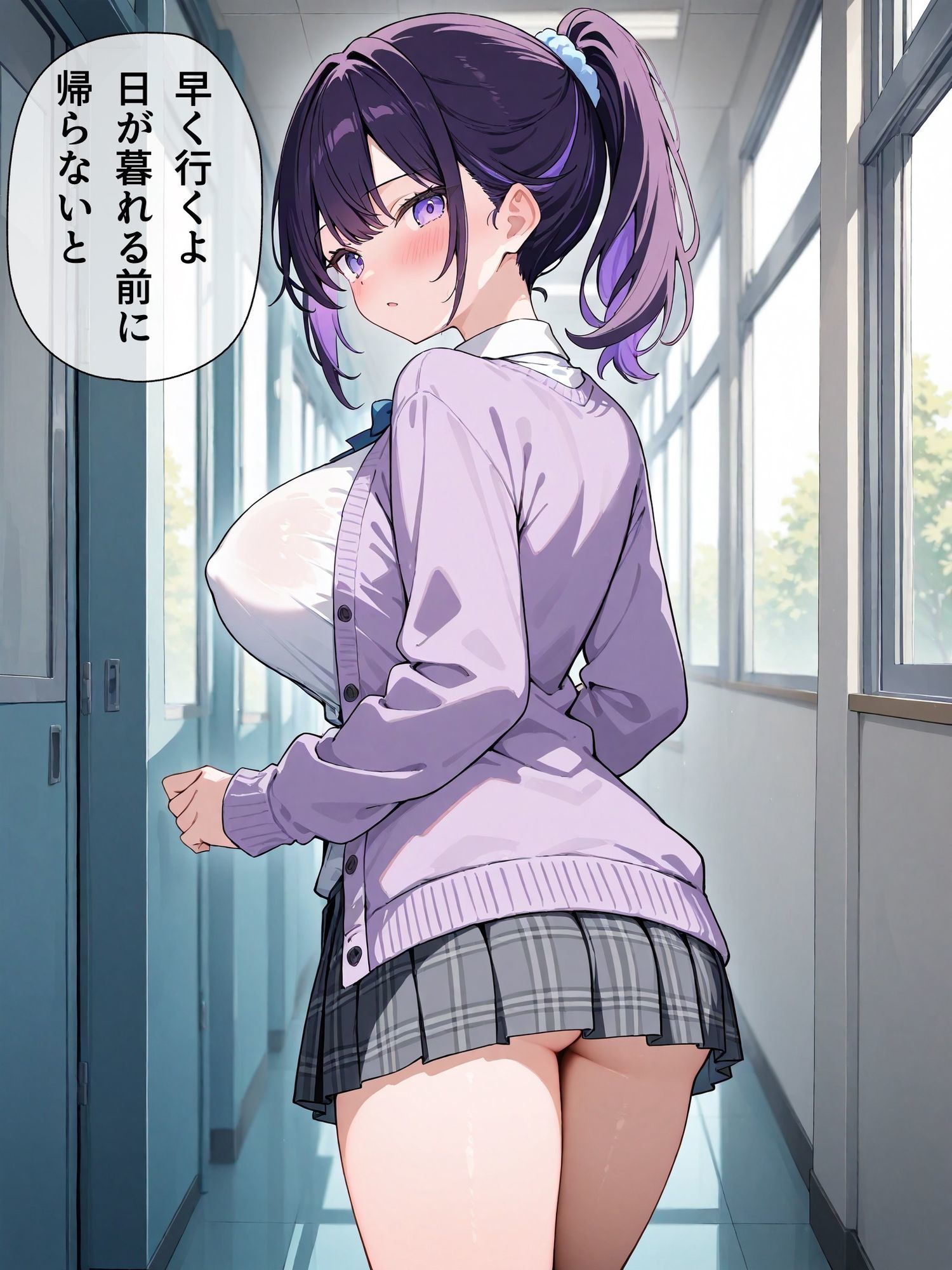 幼馴染が両親のいない家に誘ってきた件 鳴海ひびき編 - サンプル画像 4