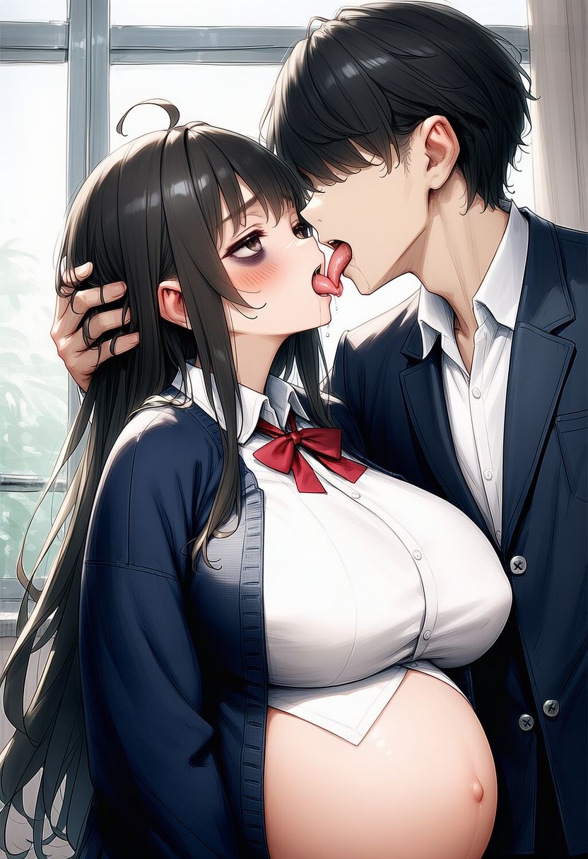 陰キャの子とsexして妊娠させて出産させてを2回 - サンプル画像 8