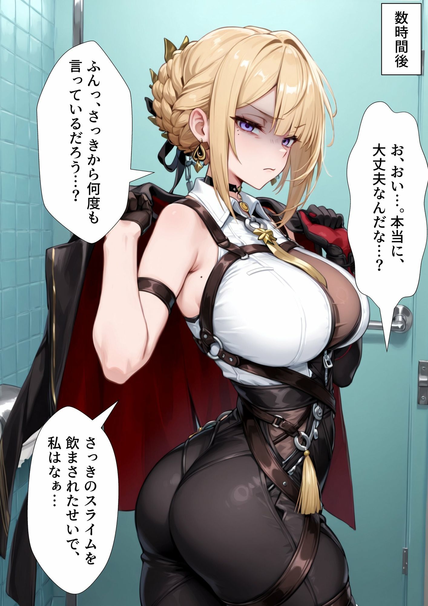 TS2作品セット8（【人格改変】クール美人なアイドルの護衛をチンポ大好き変態女に…・【入れ替わり】爆乳卓球女子と入れ替わり、スケベが大好きに…） - サンプル画像 3