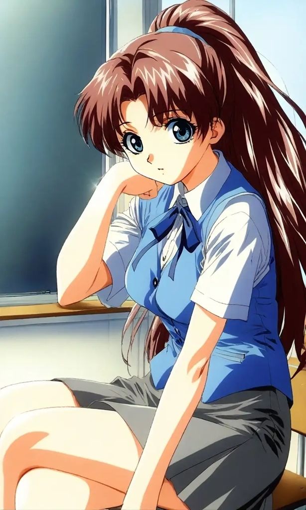 全〇制服美少女グランプリ 吉〇友美編 - サンプル画像 1