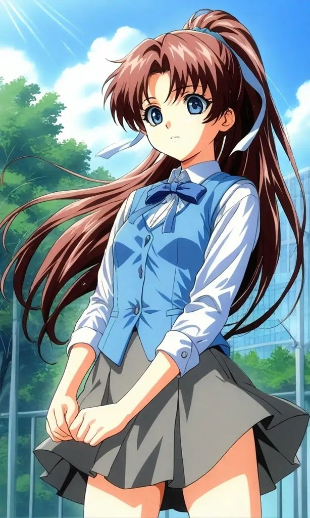 全〇制服美少女グランプリ 吉〇友美編 - サンプル画像 2