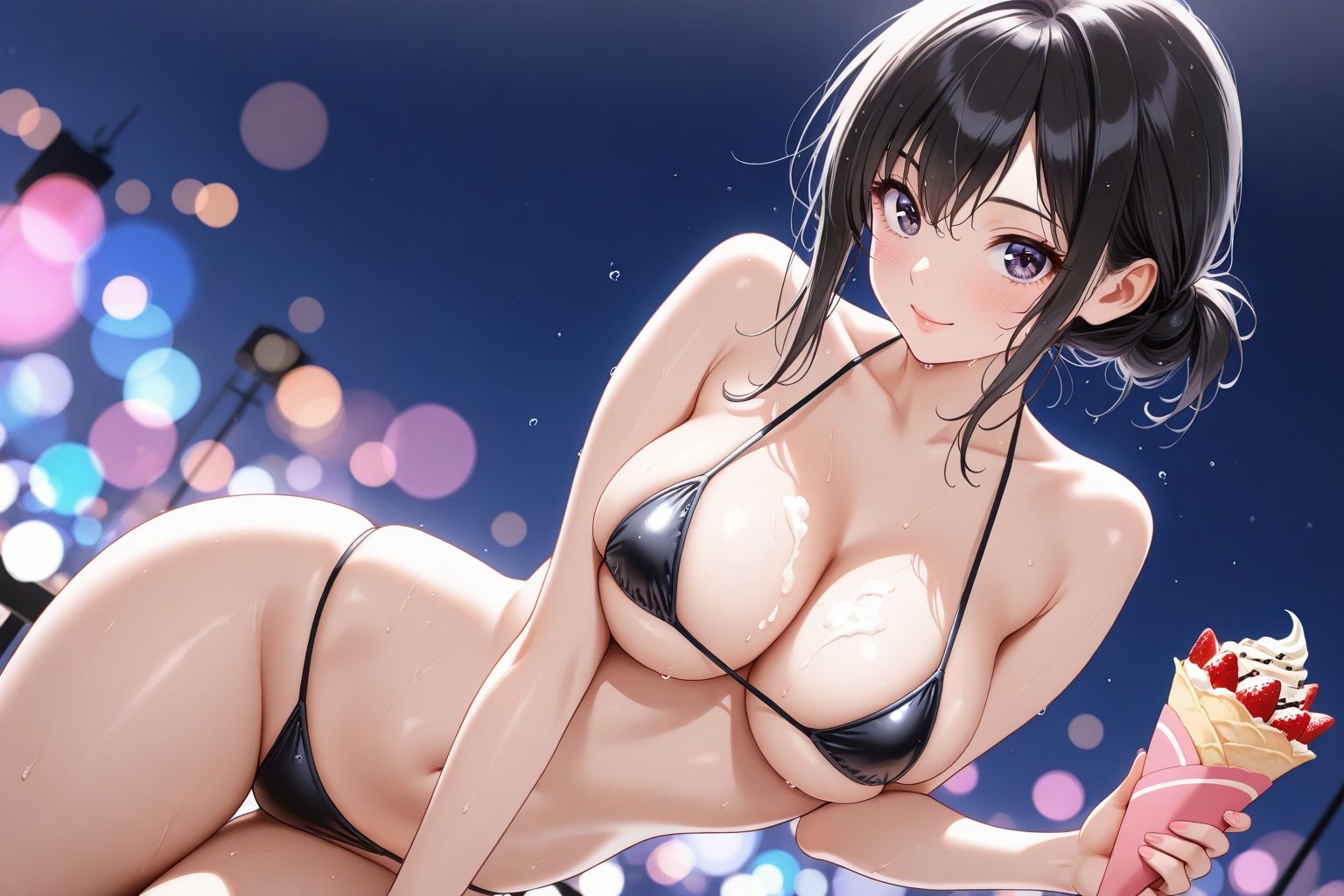 ドキドキ！コスプレCollection12〜マイクロビキニ水着編1・巨乳編 - サンプル画像 6