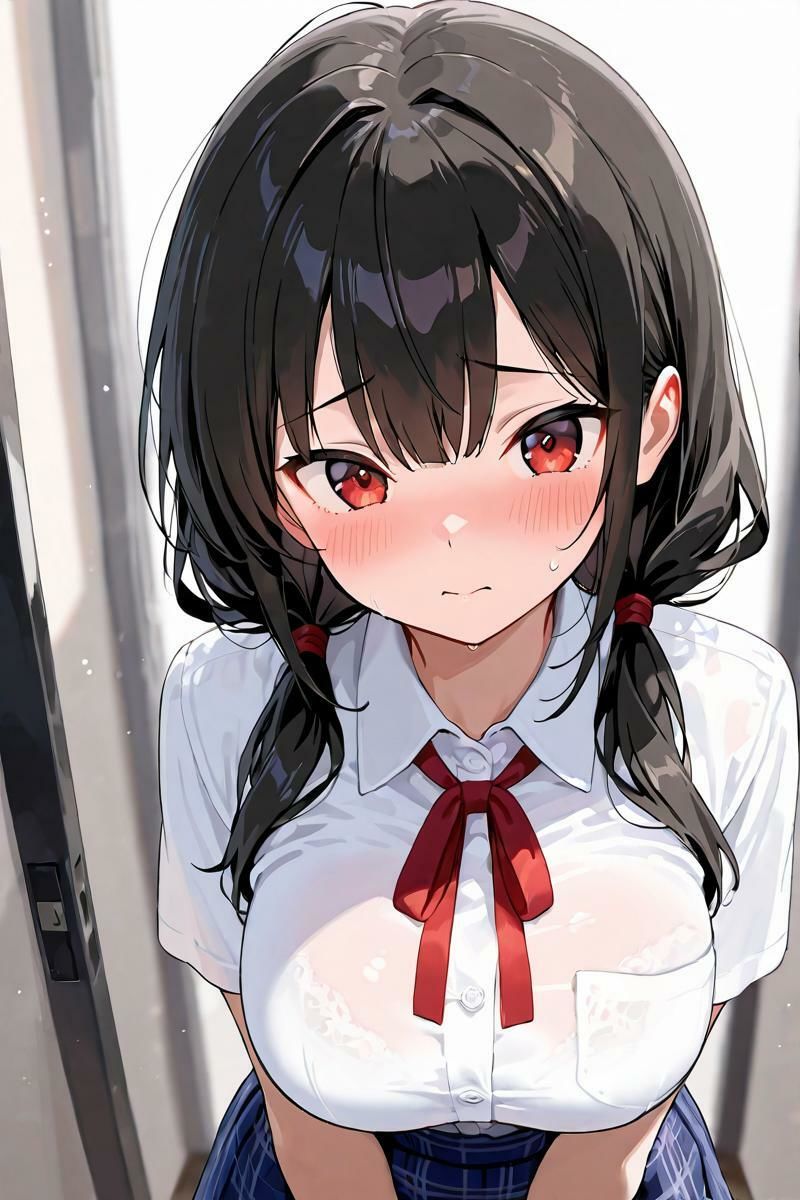 女子校生メス堕ち 〜生意気後輩黒髪女子に種付け性指導〜 - サンプル画像 1