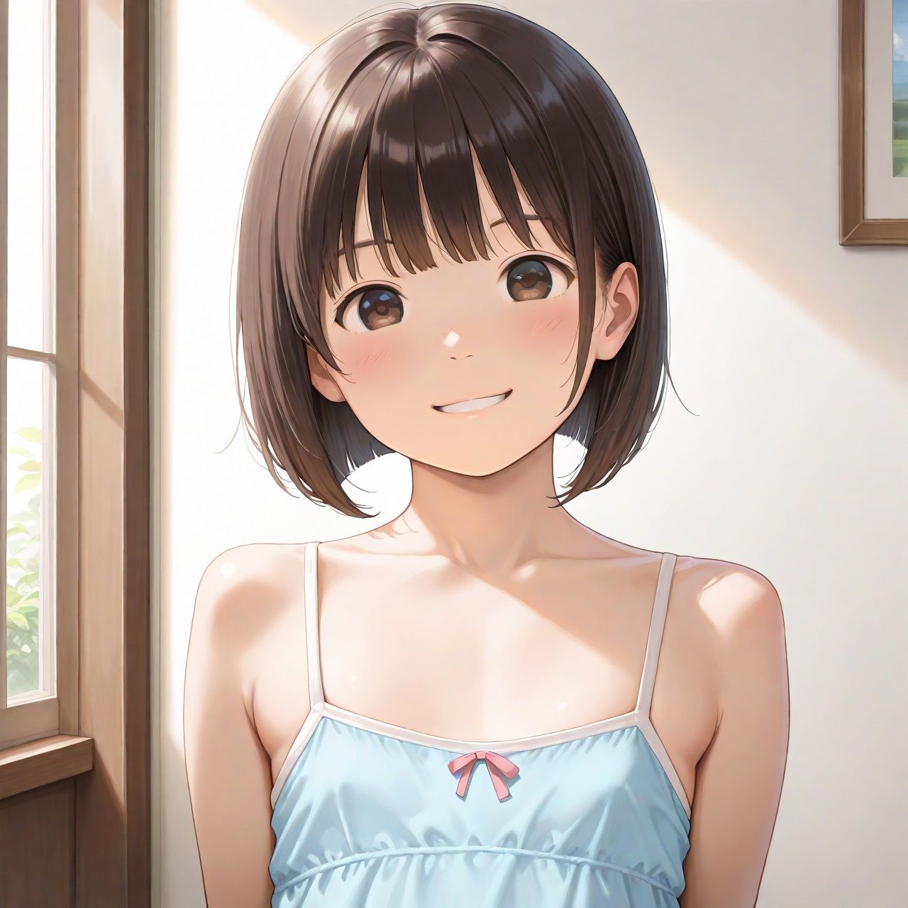 スク水少女〜キモオジの性奴●へ〜 - サンプル画像 1