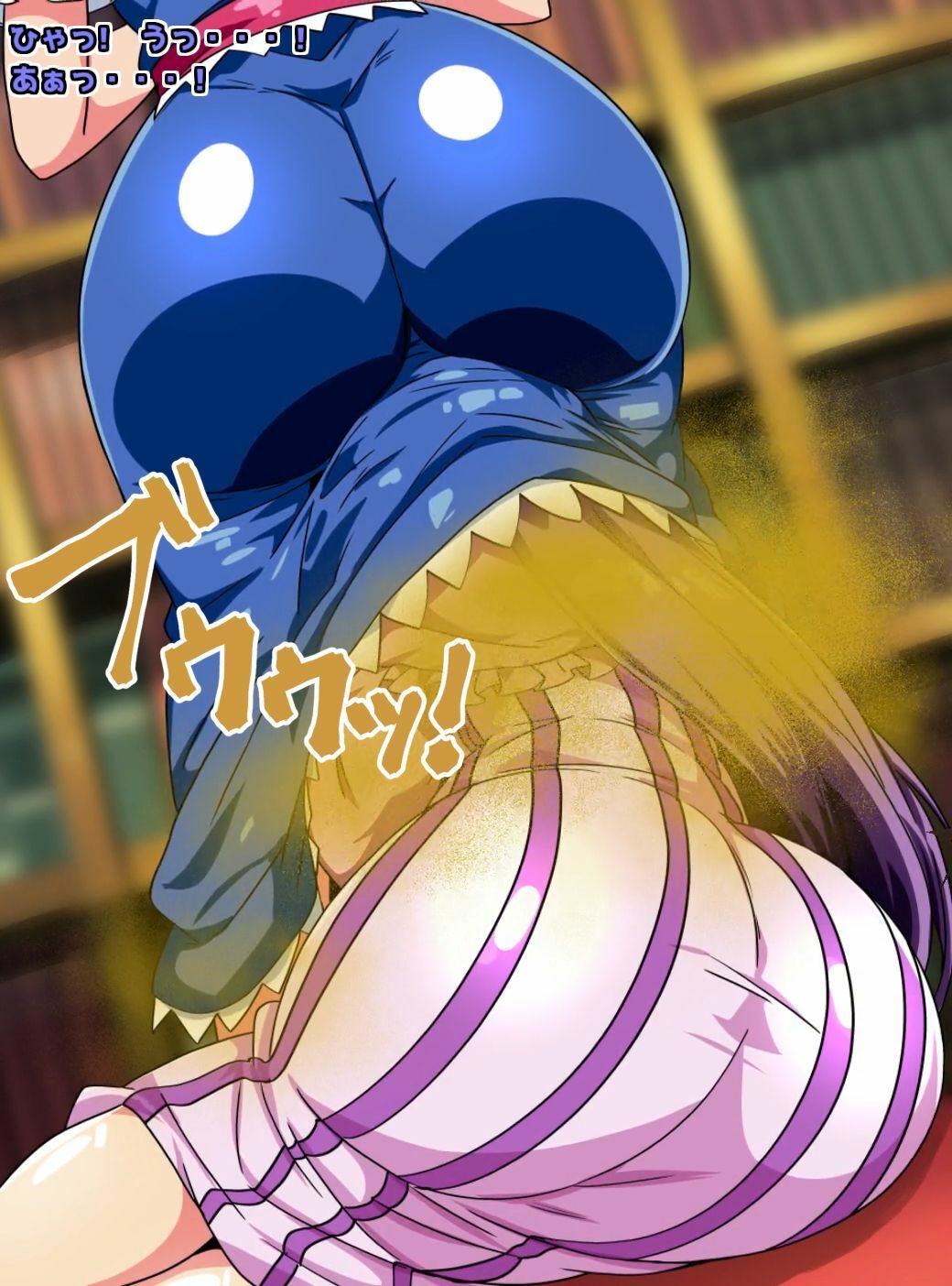 おなら・放屁イラスト＆アニメ動画集（8） - サンプル画像 4