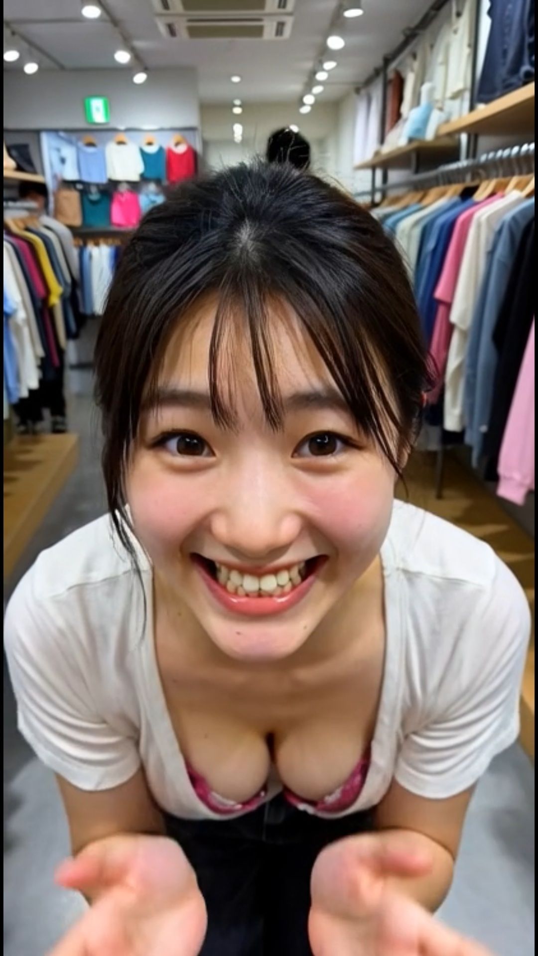 はたらく女性 OL ハプニング 新入社員 盗撮 パンチラ ブラチラ パンティ 職場 ナース 歯科助手 スチュワーデス - サンプル画像 4