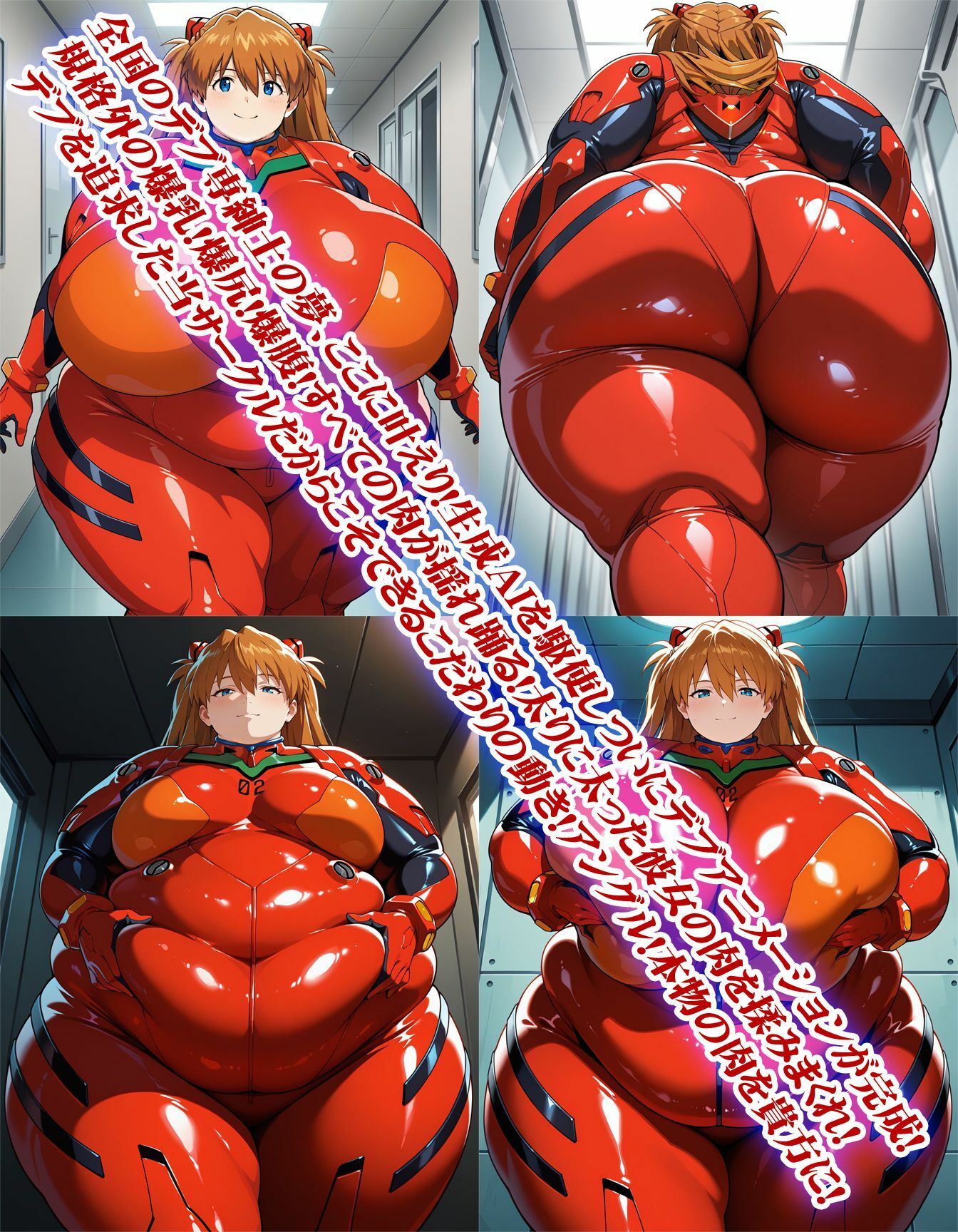 脂肪遊戯〜THE ANIMATION〜ア〇カ・ラ〇グレー編 - サンプル画像 1