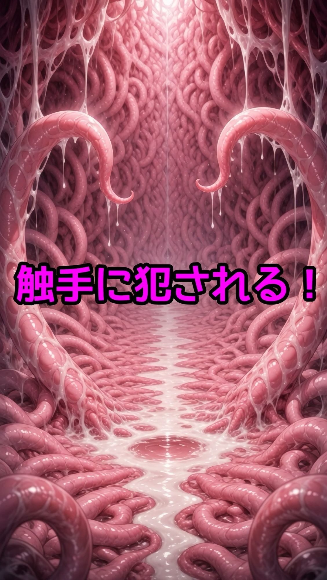 4人の美少女  触手姦 - サンプル画像 2