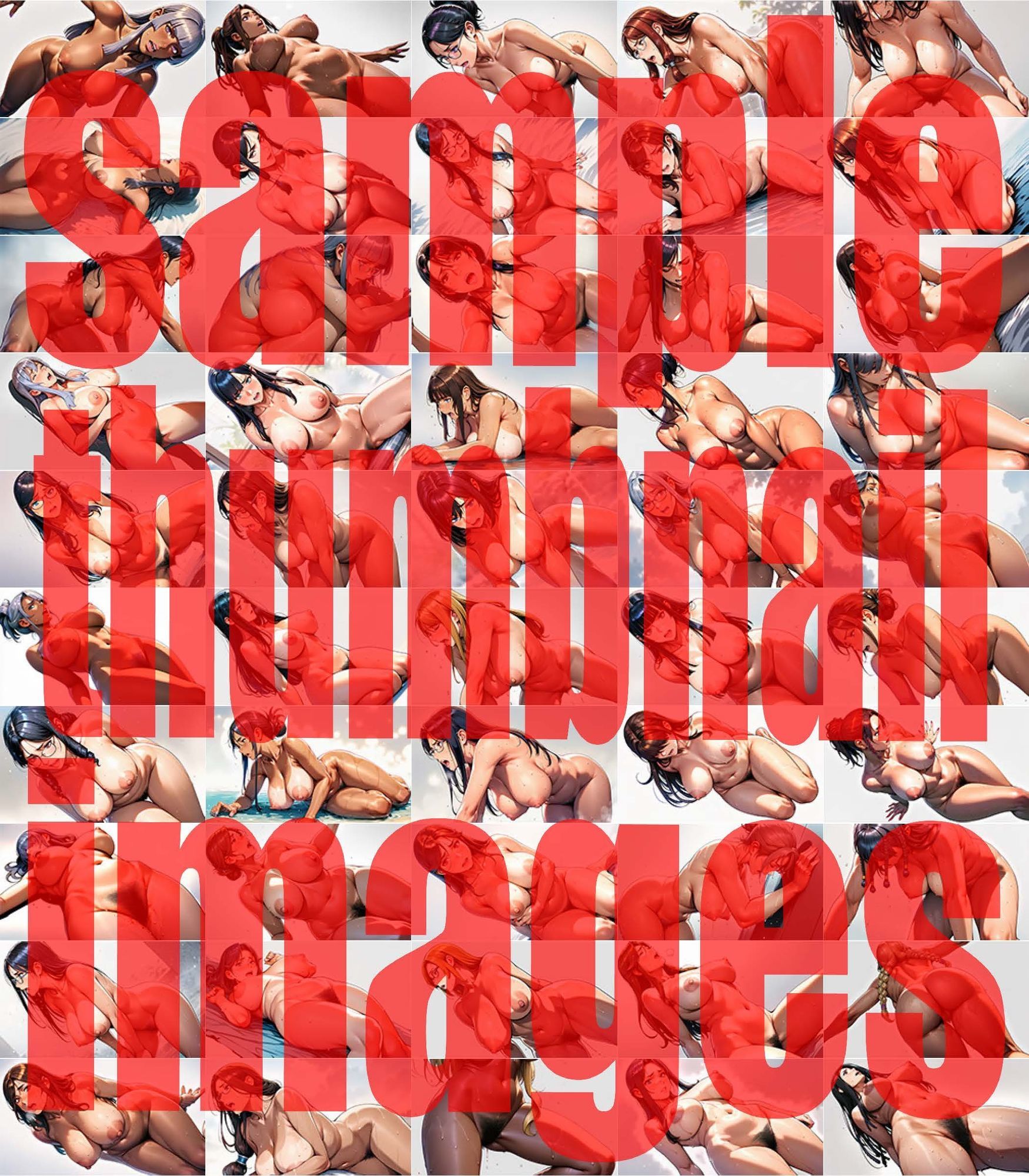 人妻ヌードコレクション - サンプル画像 5