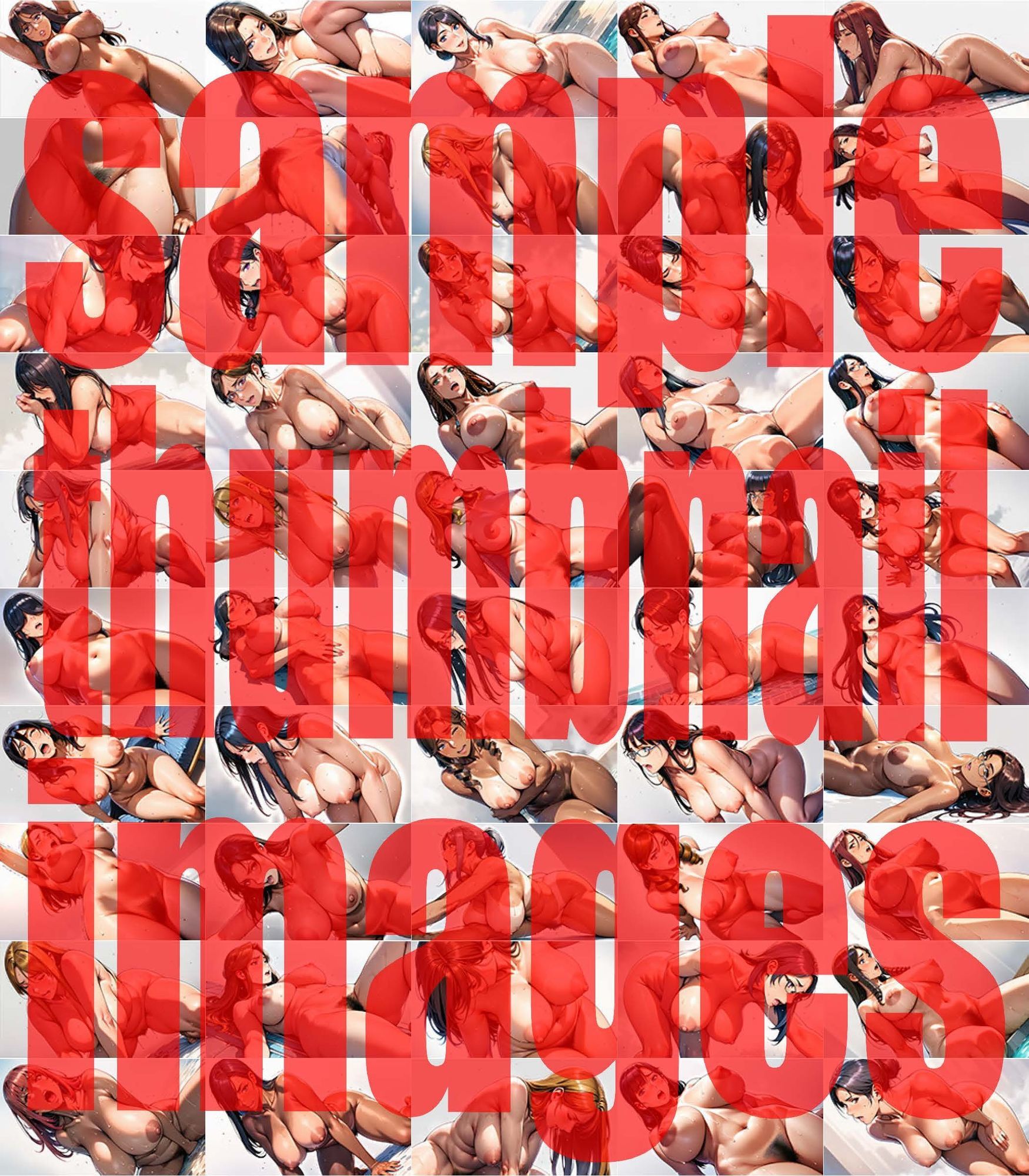 人妻ヌードコレクション - サンプル画像 6