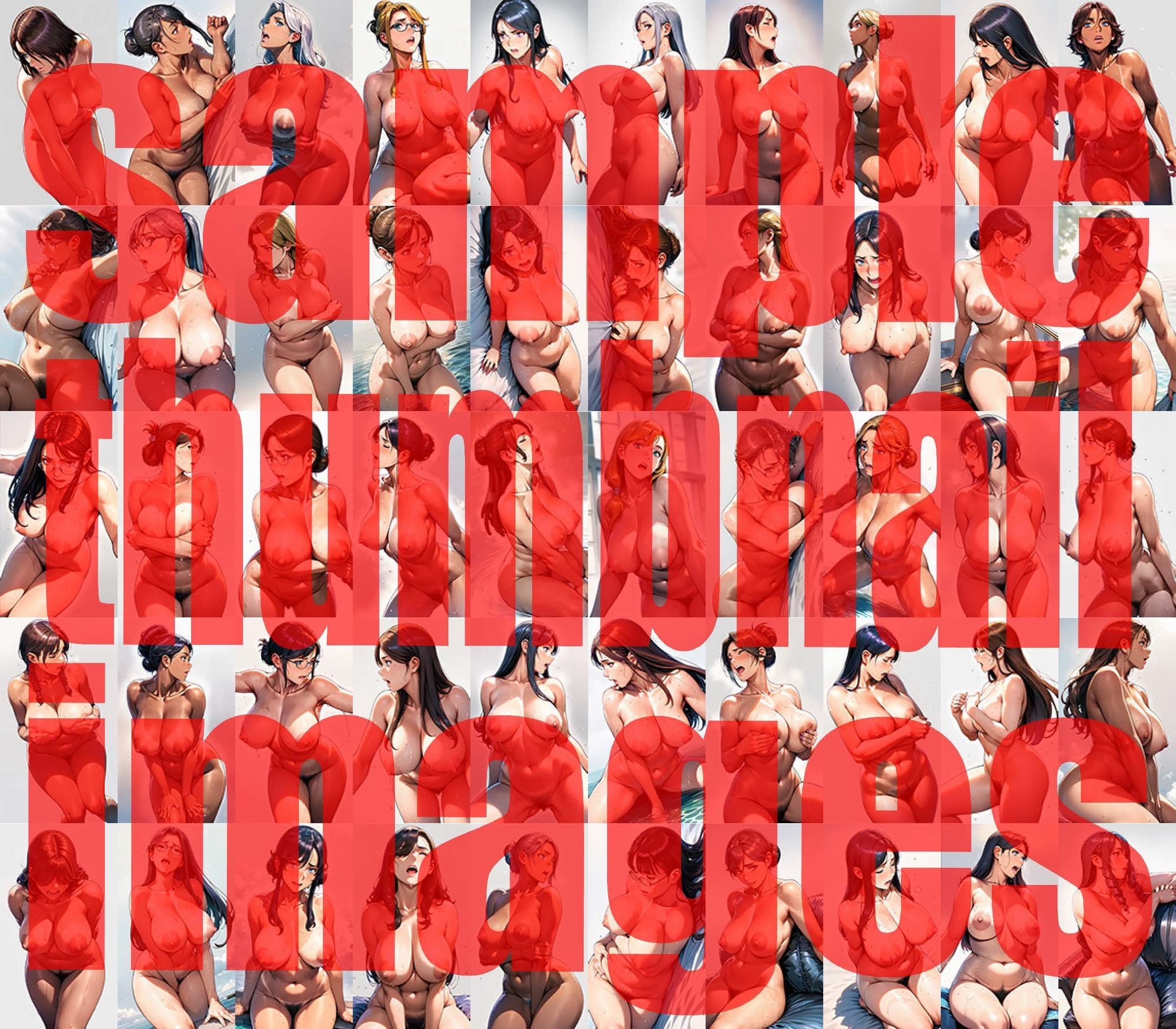 人妻ヌードコレクション - サンプル画像 9