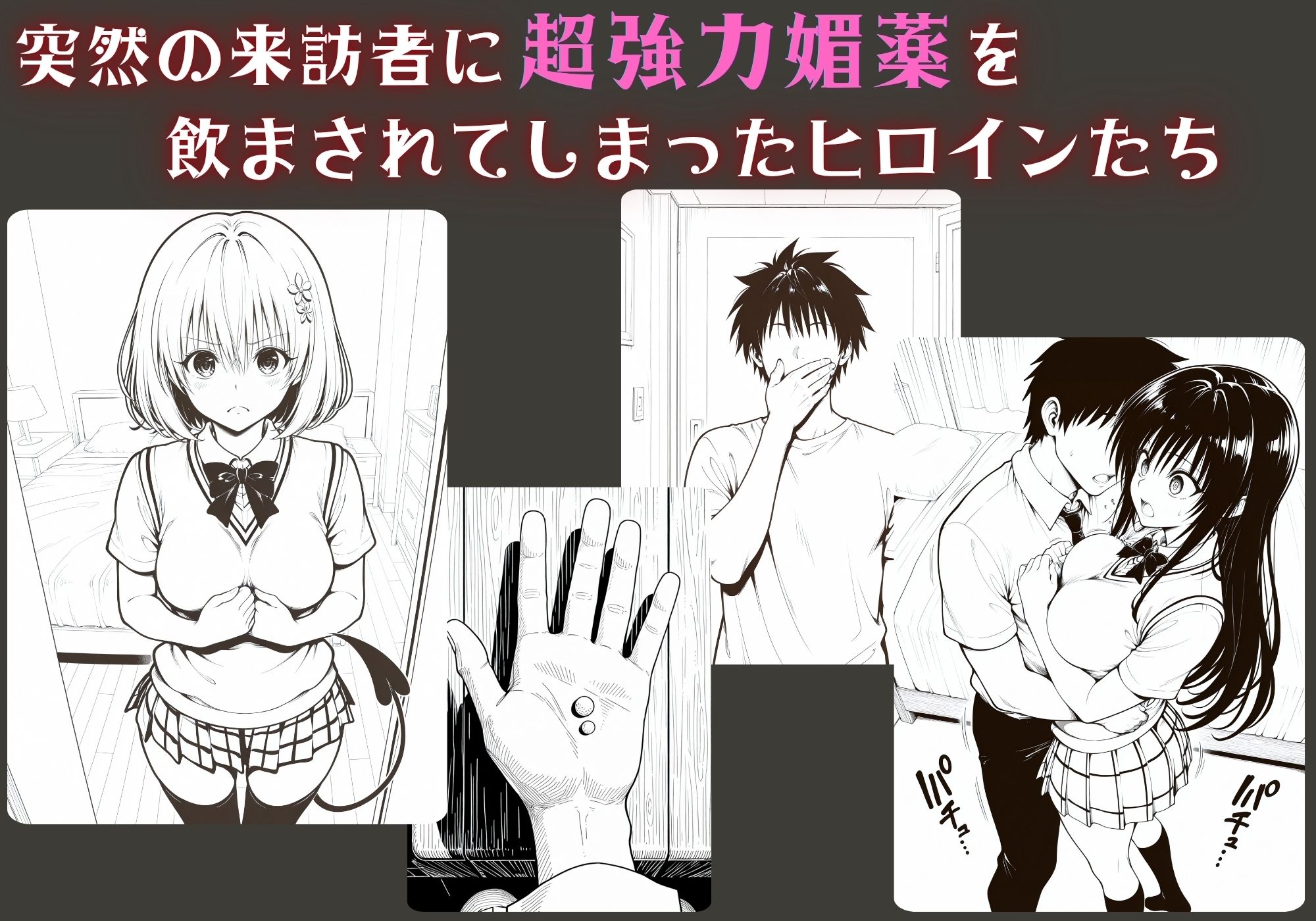 はじめての媚薬でアクメに堕ちたキメセクヒロイン  古手川〇＆モ〇・ベリア・デビルーク - サンプル画像 1