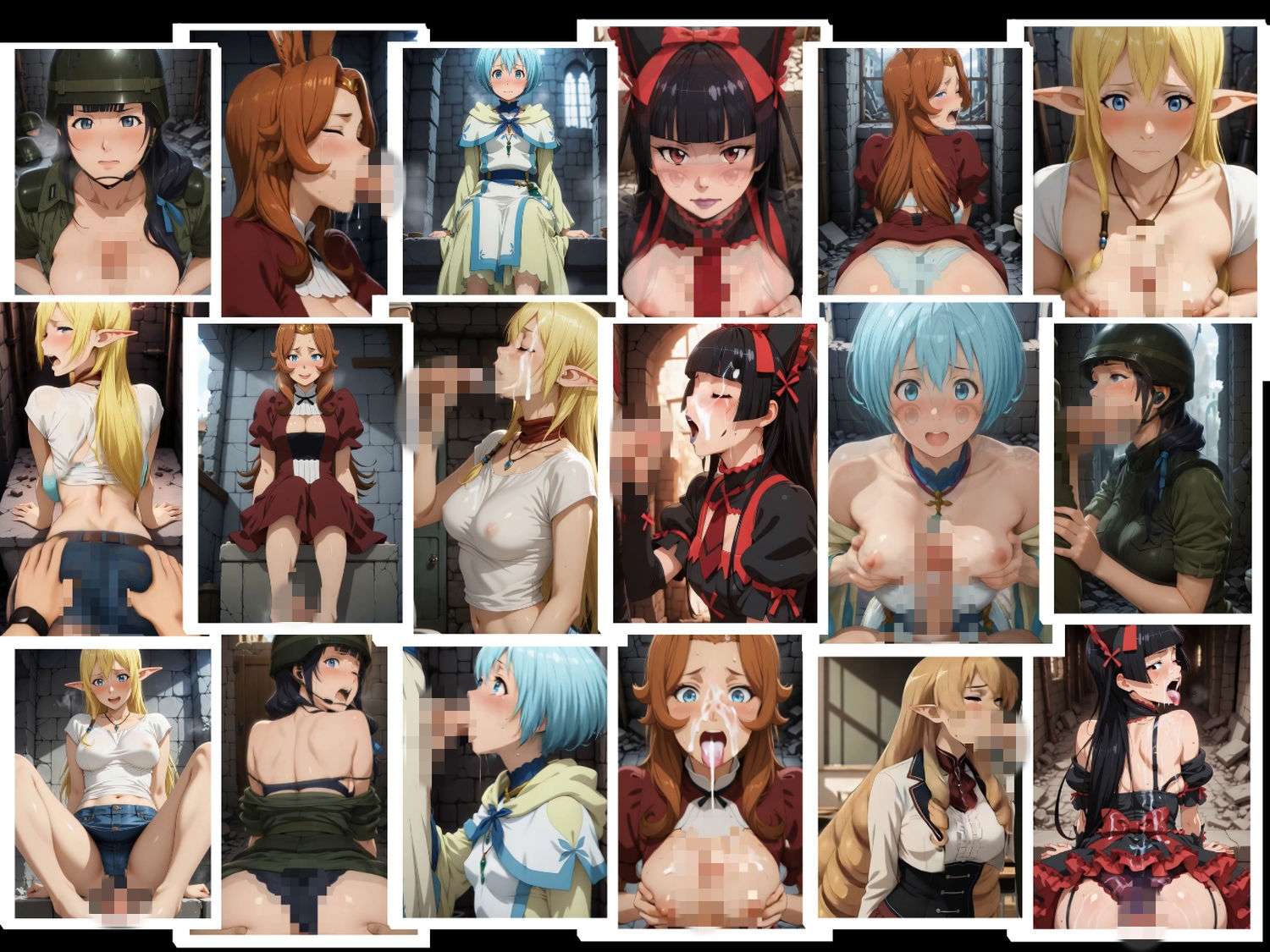 G◯TE 自◯隊 彼の地にて、斯く種付けえり - サンプル画像 7