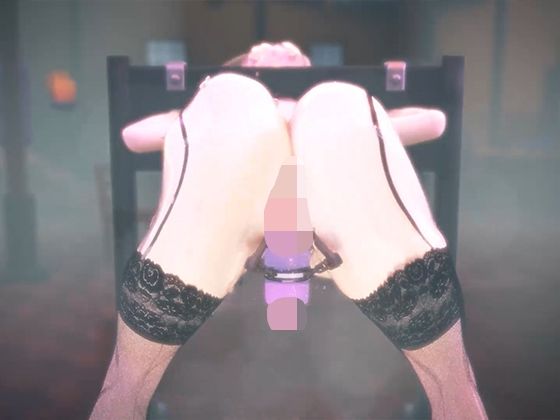 巨大ふたなり猫娘アクメ乳首責め〜激かわ爆乳猫娘を拘束して高速乳首オナホ責めでメス堕ち射精〜 - サンプル画像 6