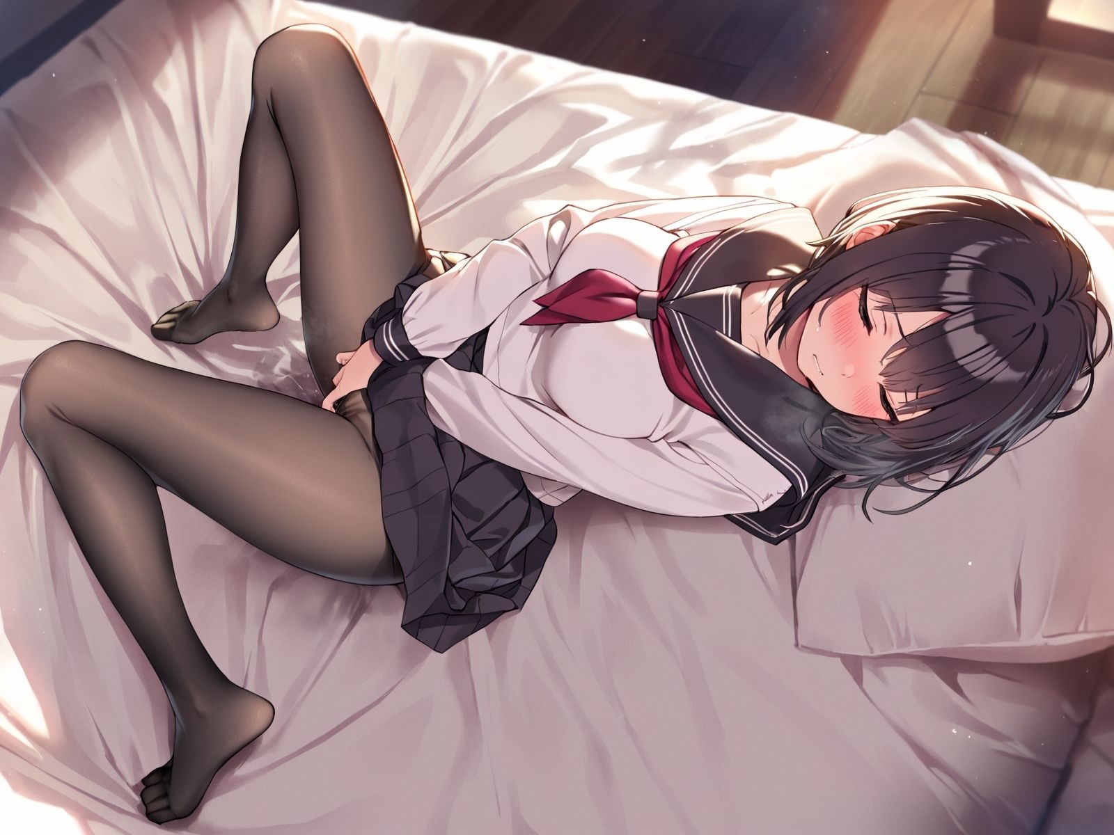 【角オナニー動画】きもちいい角を見つけちゃった女の子たち10本〜番外編パート（1）〜一人遊びしちゃう女の子 - サンプル画像 4