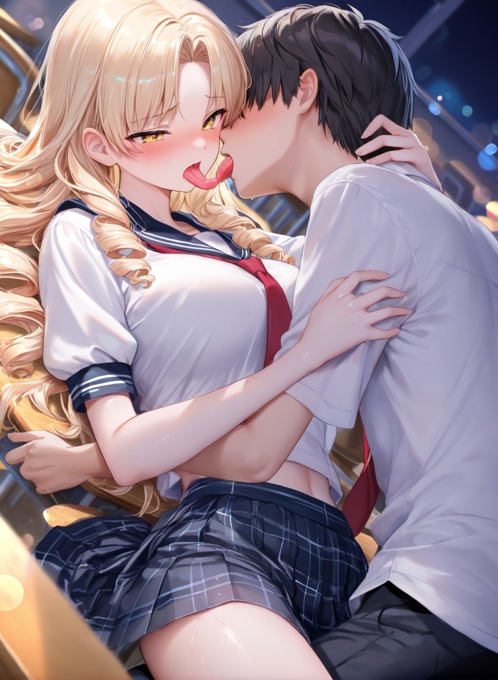 校内売春 学校でお小遣いを稼ぐ女子たち - サンプル画像 8