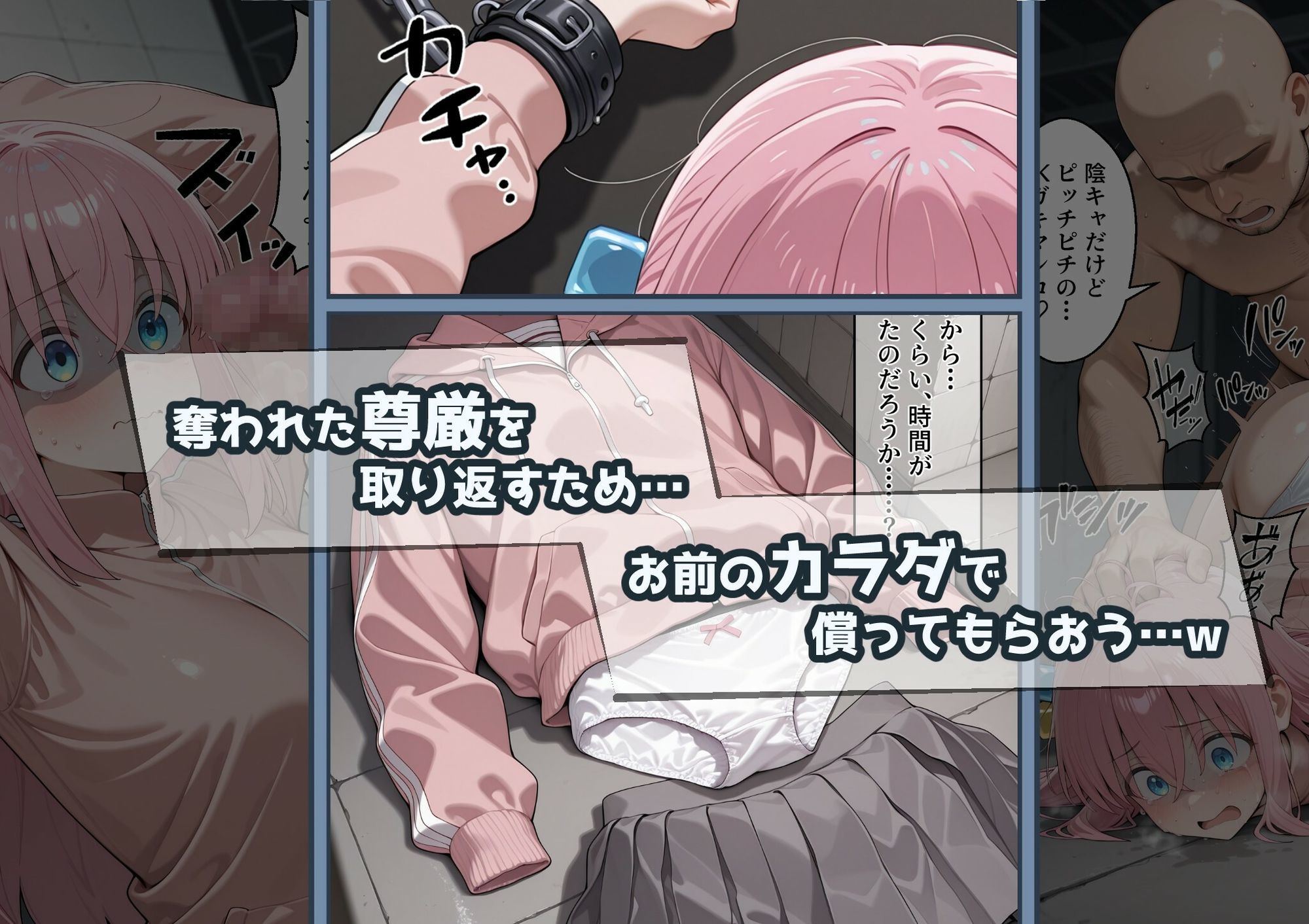 冴えないおじをザマァwしたら 拉致られてメス奴○にされました 【ぼっち・ざ・ろっく！ 後藤ひ〇り編】 - サンプル画像 4