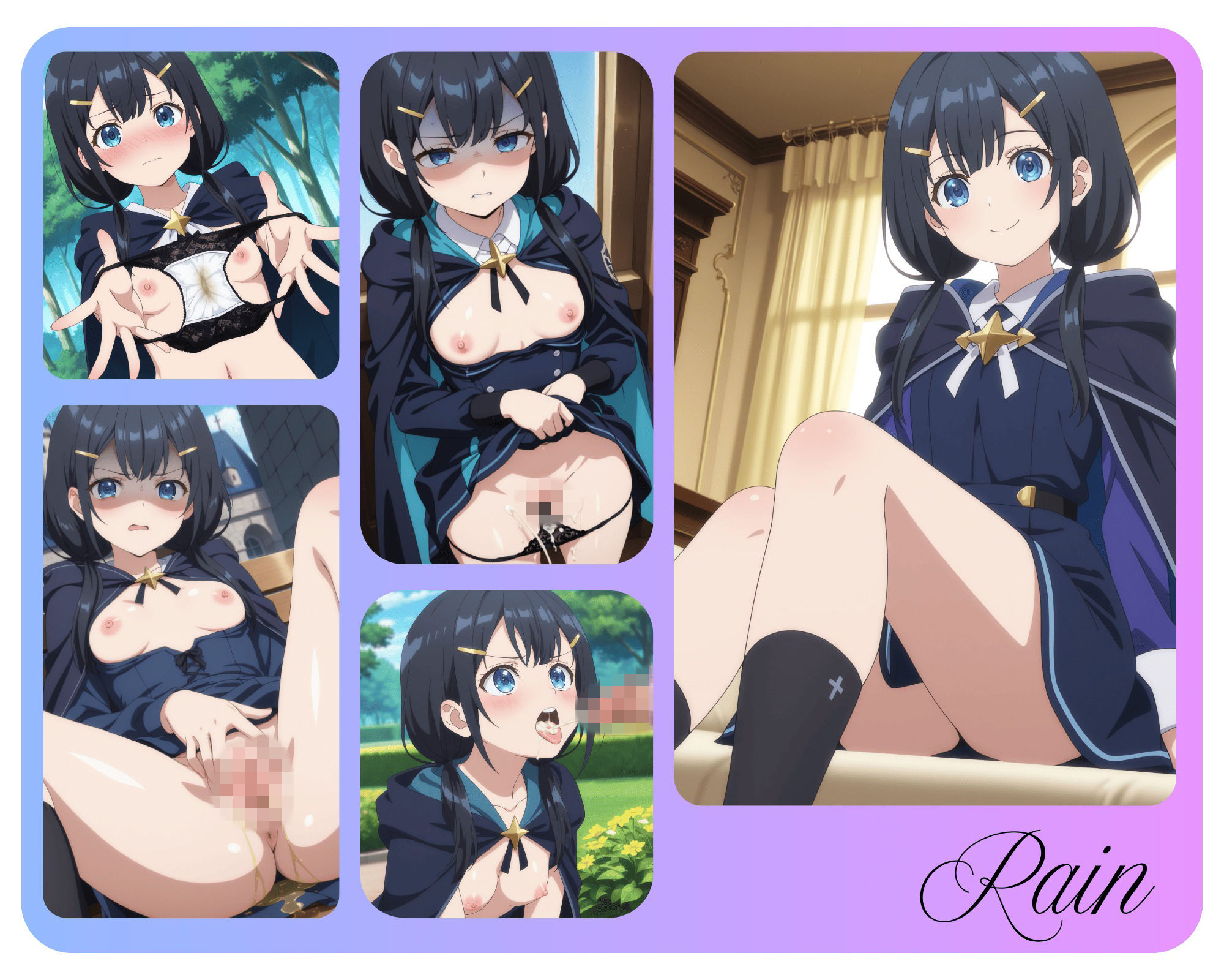 夜天の発情兎 - サンプル画像 5