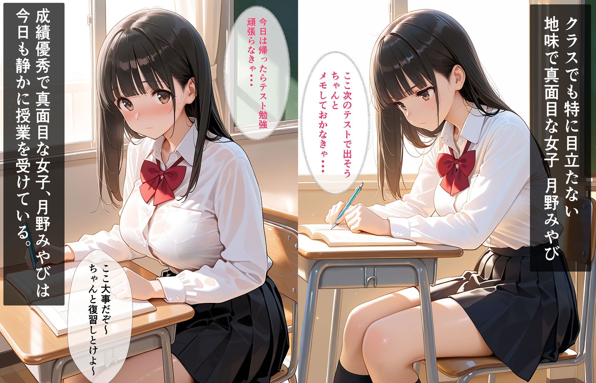 地味で真面目なJ◯をいいなり調教してメス堕ちさせた件 - サンプル画像 1