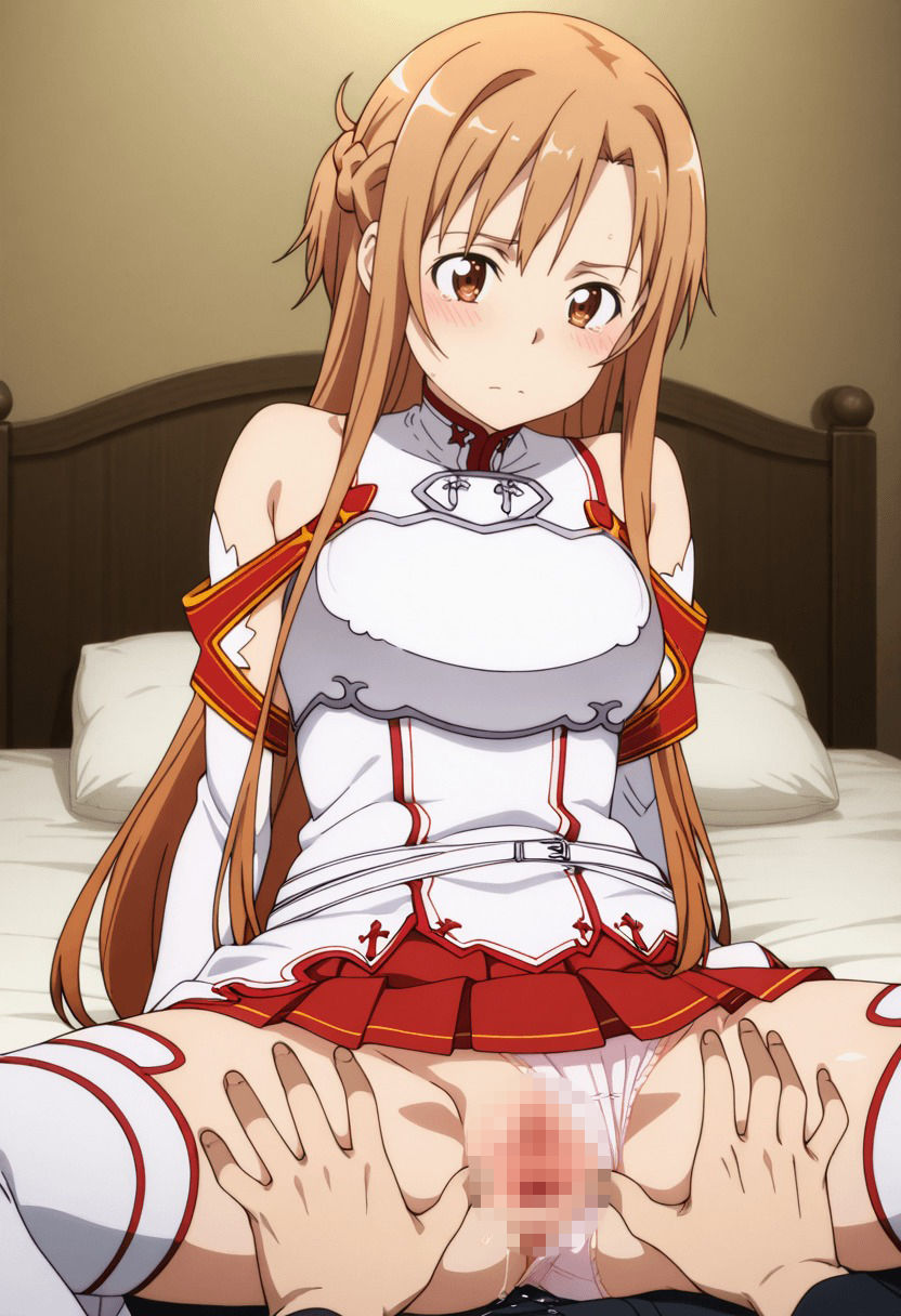 敗北ヒロイン！チンポに負けたアスナ！【豪華CG300枚収録】 - サンプル画像 1