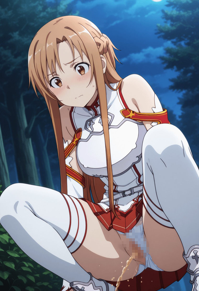 敗北ヒロイン！チンポに負けたアスナ！【豪華CG300枚収録】 - サンプル画像 2