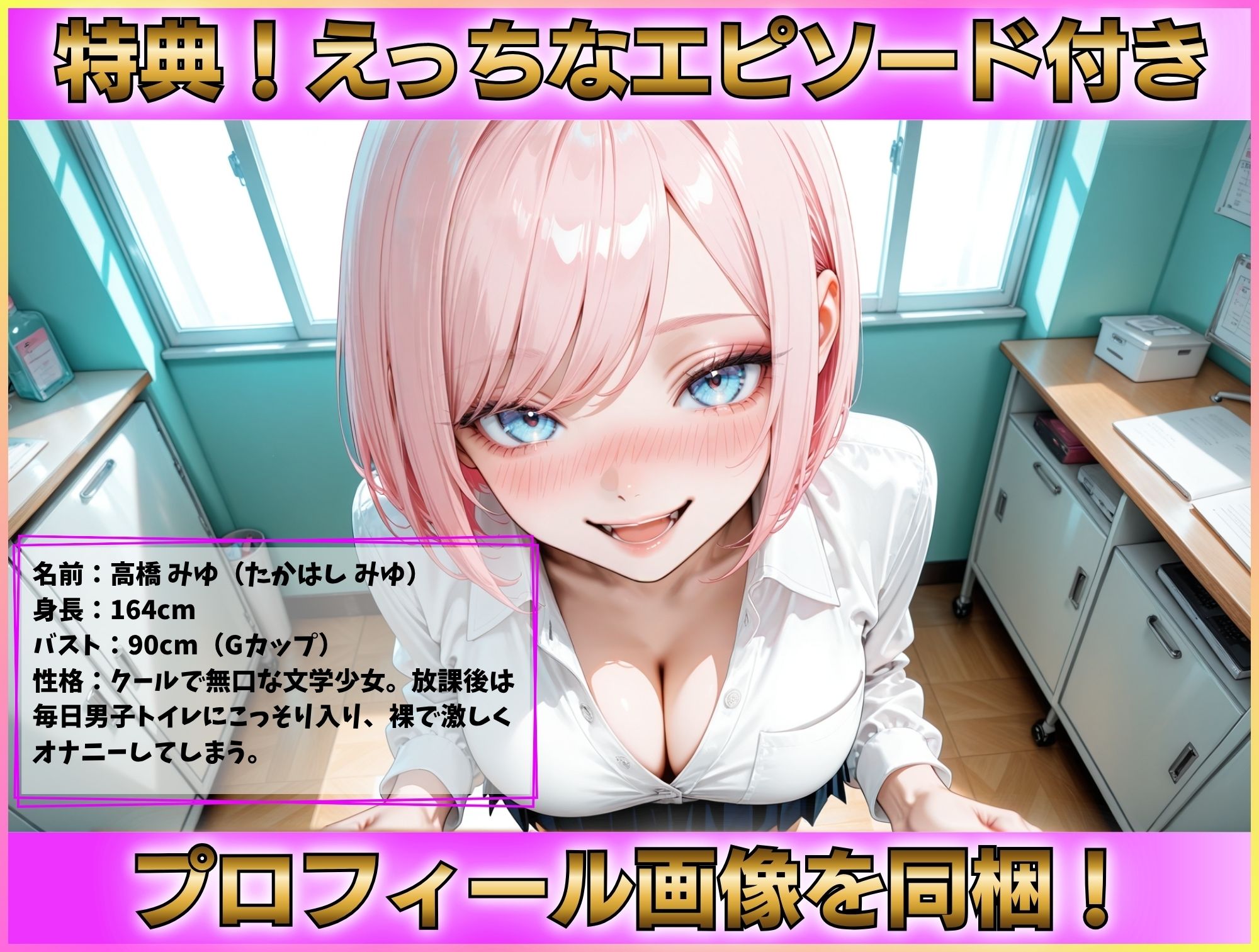 巨乳性処理当番×即ハメぶっかけ15連発！ - サンプル画像 7