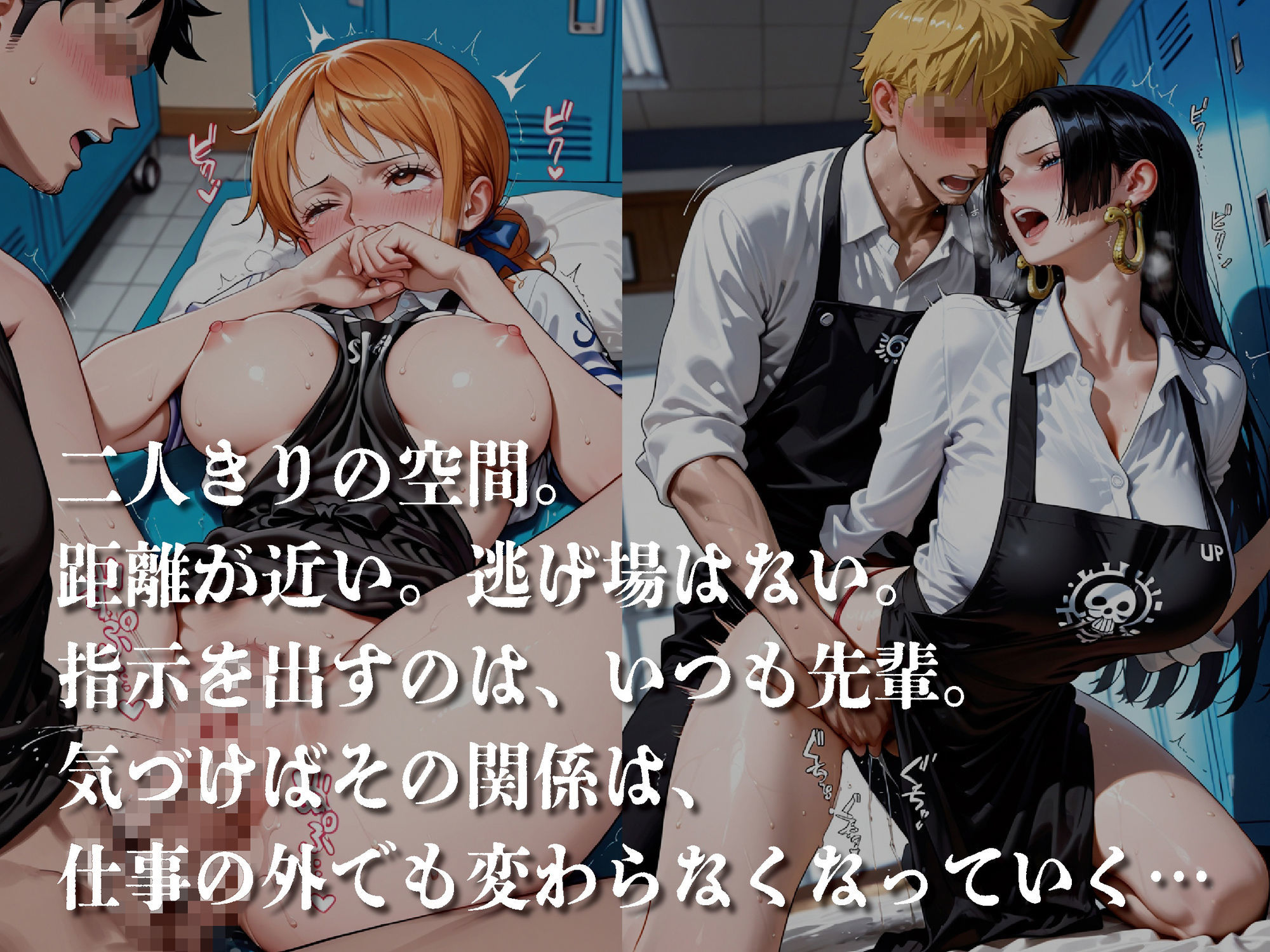 バイト先の先輩に完全に逆らえない夜【豪華CG500枚収録】 - サンプル画像 1