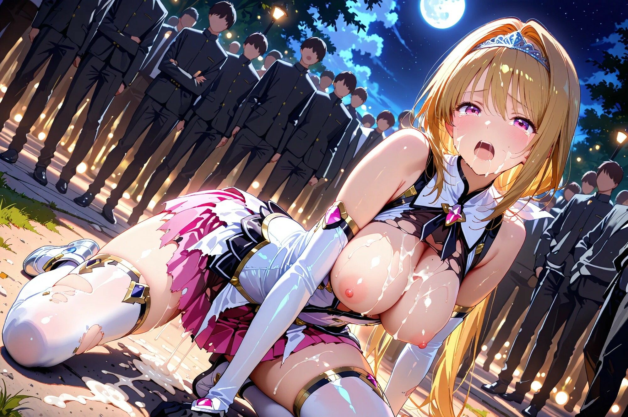 敗北魔法少女は種付けおじさんにお持ち帰りされました  vol.2  ルミナス・ヴァルセリア編 - サンプル画像 2