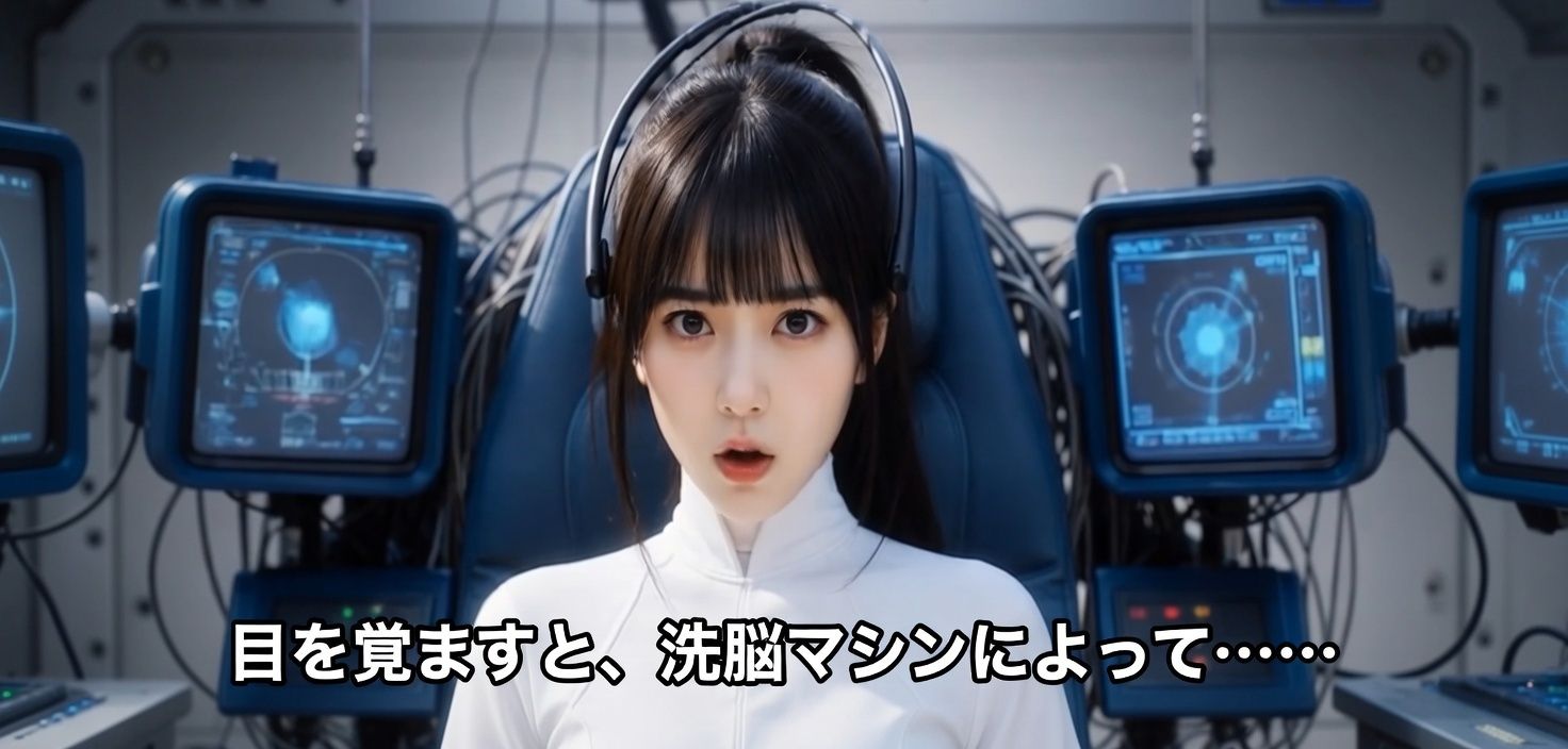 洗脳マシンでヒロインが悪の女幹部のものへと変わる話 - サンプル画像 2