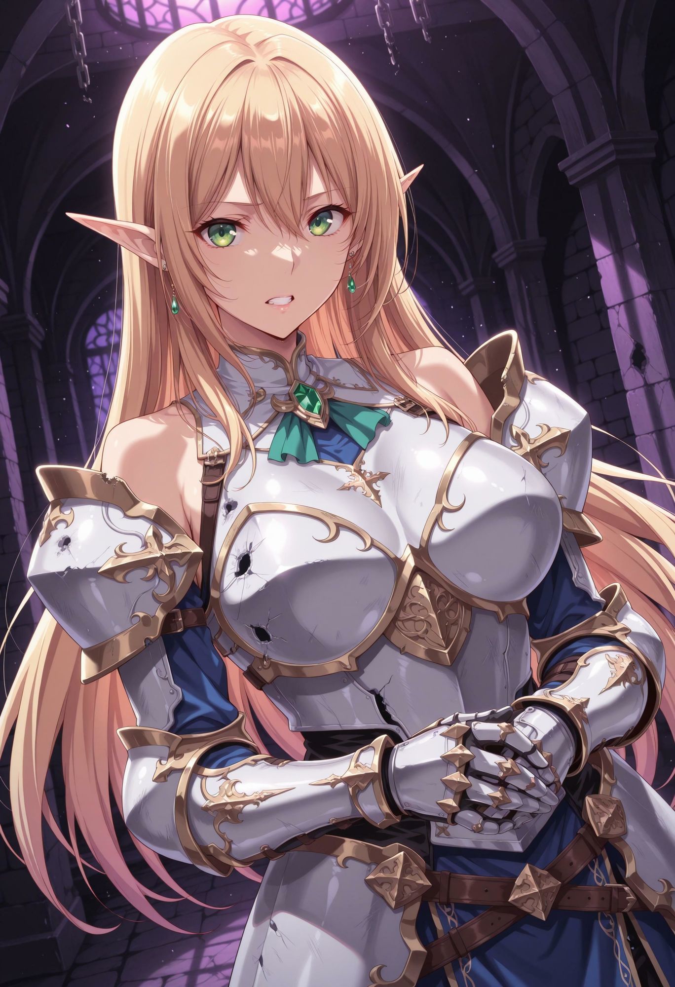 敗戦後のエルフたち9 - サンプル画像 1