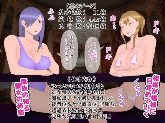 魔族相手の娼婦なんて聖女は絶対なりません - サンプル画像 6