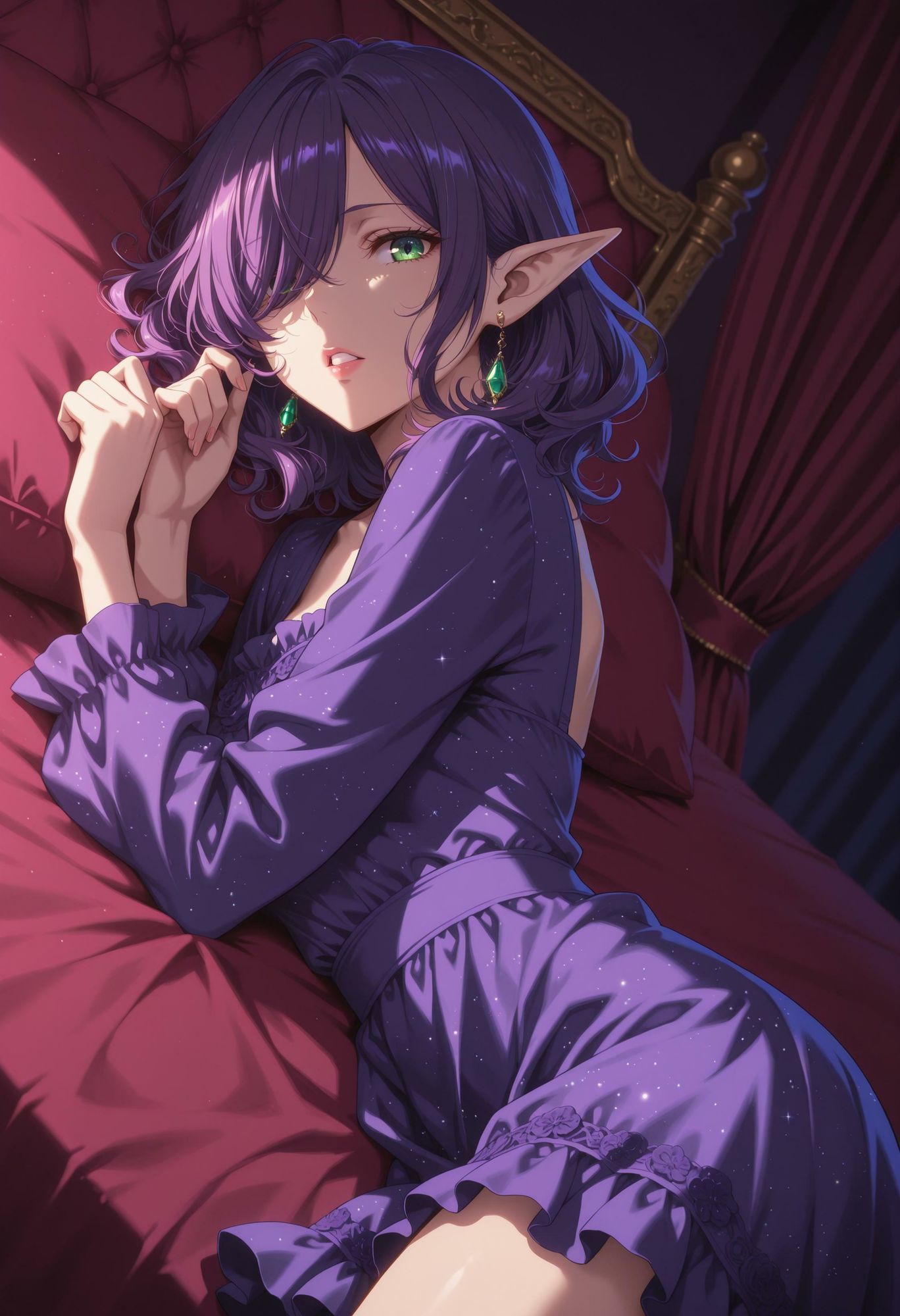 娼館で働くエルフたち3 - サンプル画像 1