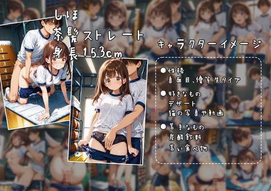 放課後体育館倉庫 〜泣きじゃくる後輩を種付けするまで〜 - サンプル画像 2