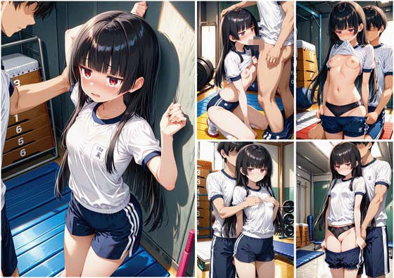 放課後体育館倉庫 〜泣きじゃくる後輩を種付けするまで〜 - サンプル画像 9