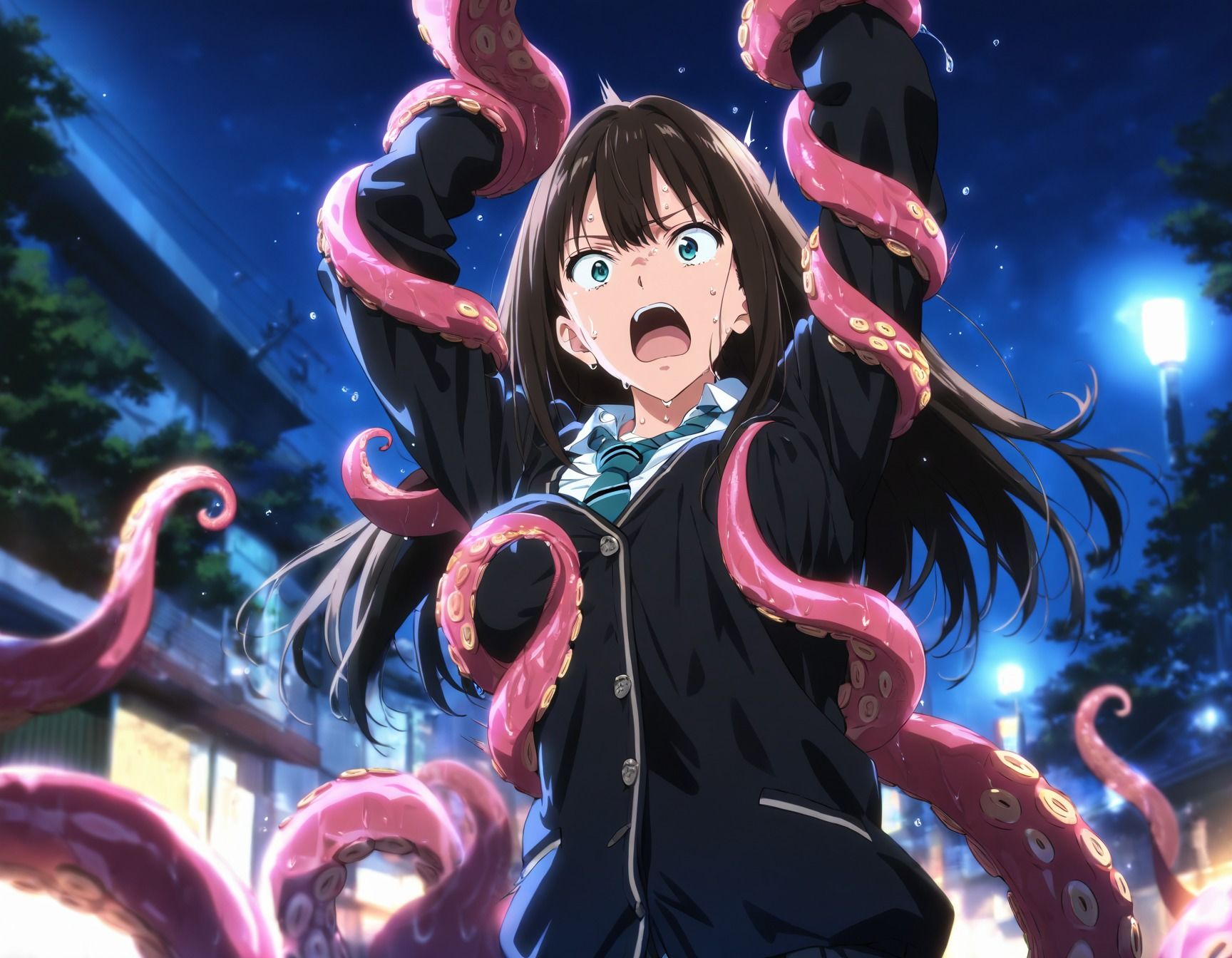 触手イラマ凛未央卯月 - サンプル画像 1