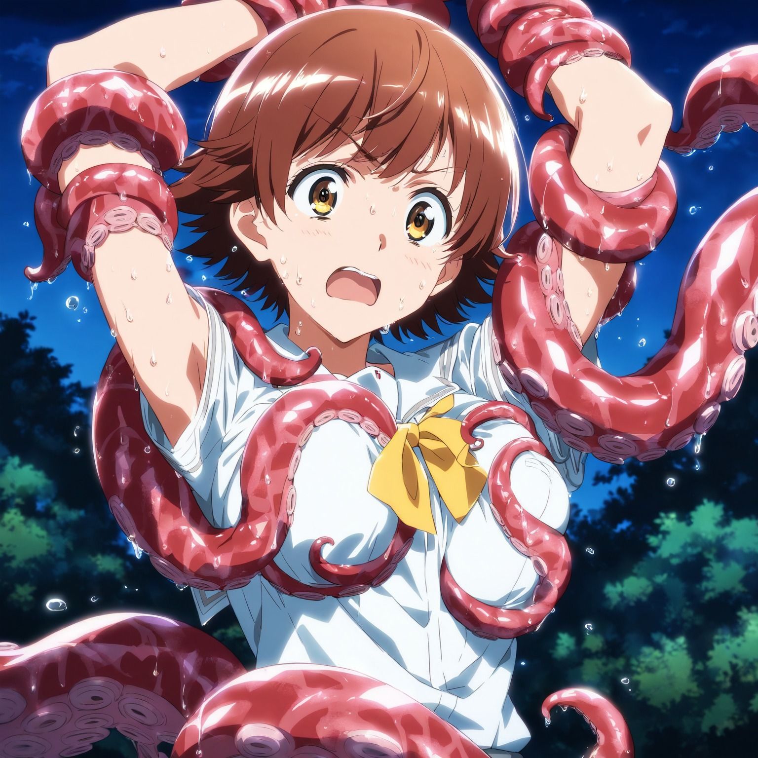 触手イラマ凛未央卯月 - サンプル画像 3