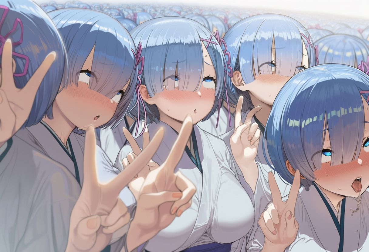 自分同士でエッチしまくり！嫁分身画像まとめ202603 Part3 - サンプル画像 8