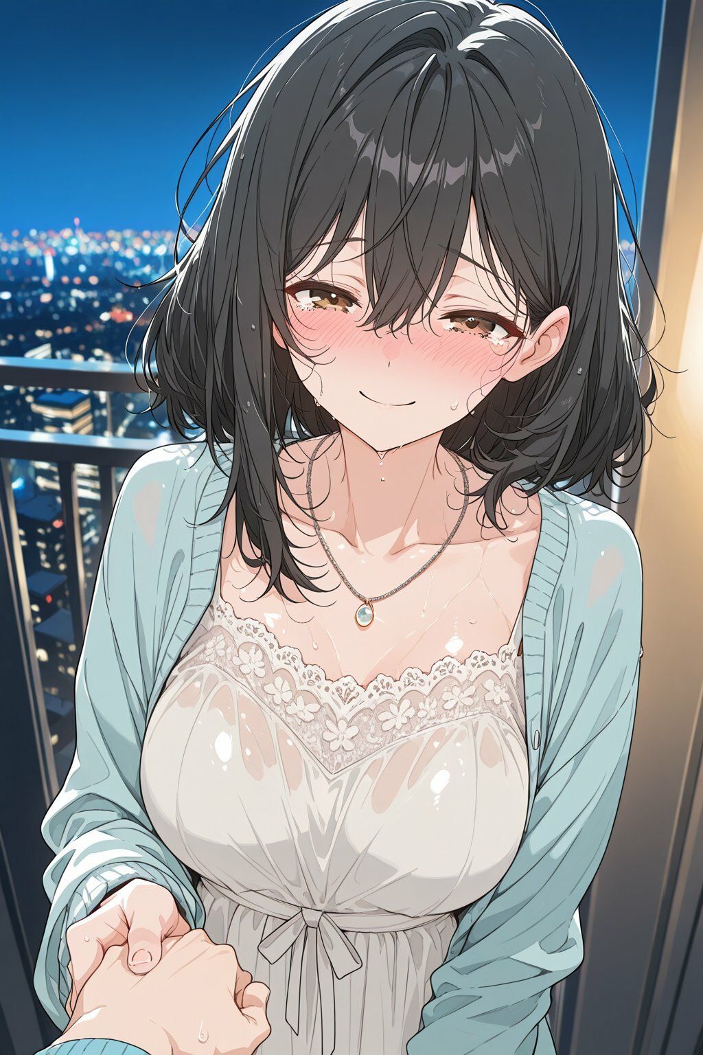 大学のどエロ美人な英語の先生を口説いてめちゃくちゃえっちする話 - サンプル画像 6