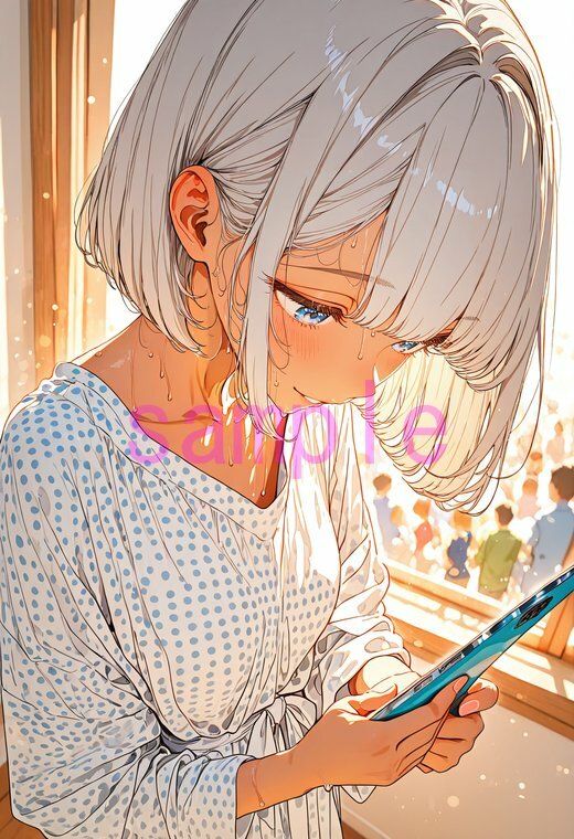 女の子がナニかを見つめている画像集 - サンプル画像 2