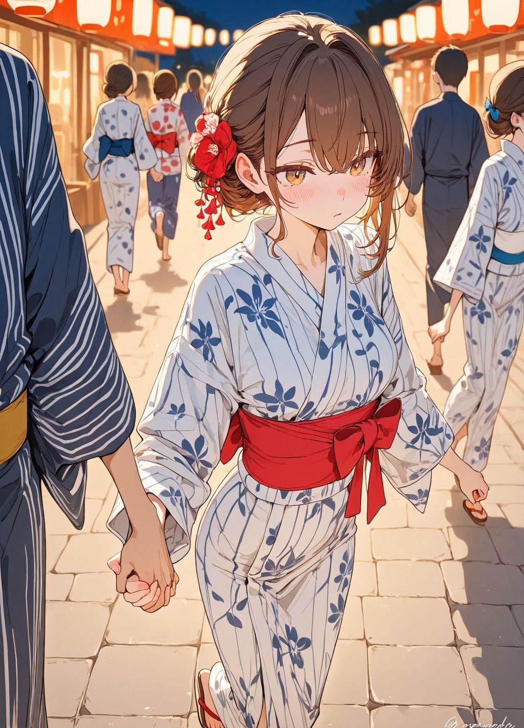 〜今日のおかず〜浴衣編 - サンプル画像 1